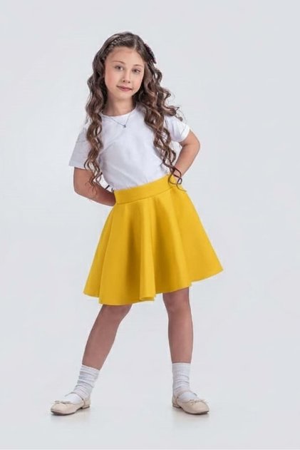 Scuba April 23 October 29 Ceremonial Skirt Mnk0565 Yellow
