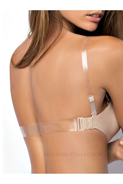 SEBURAM COLLECTION Evening Dress Special Occasion Invisible Supported Strablez Transparent Strap Skin Bra- Trendyol SEBURAM COLLECTION Evening Dress Special Occasion Invisible Supported Strablez Transparent Strap Skin Bra- Trendyol