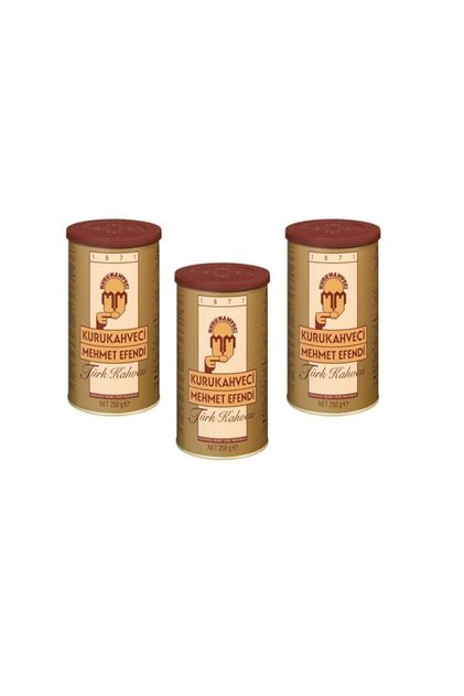 Kurukahveci Turkish Coffee 250 Gr X 3