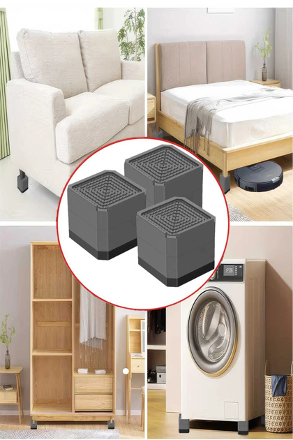 TİNEKE Robot Vacuum Cleaner Furniture Leg and Cabinet Riser Foot
