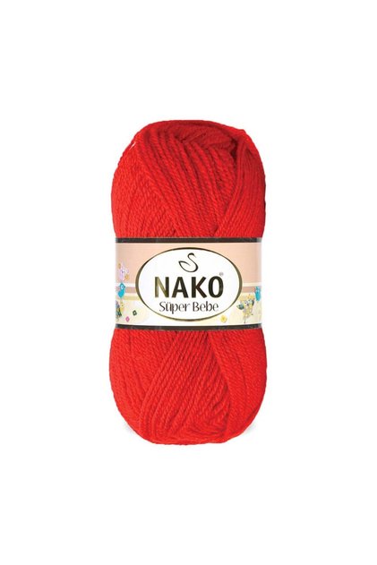 SUPER BEBE 207 Alev Kırmızı 50 gr