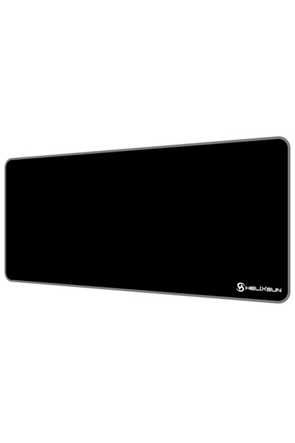 Helixsun Mouse Pad Ofis Laptop Masa Pedi Büyük Boy XL 70X30 cm Siyah