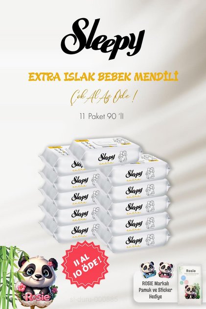Extra Wet Baby Towel 90's 11 Al 10 Öde and Rosie Cotton