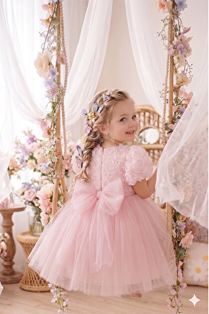 birthday dress 5 year girl Bentley & Lace main image 0