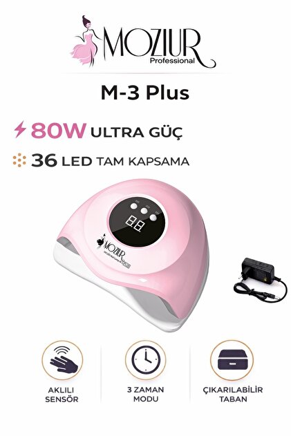 MOZIUR Protez Tırnak & Kalıcı Oje & Nail Art Seti (POLY JEL