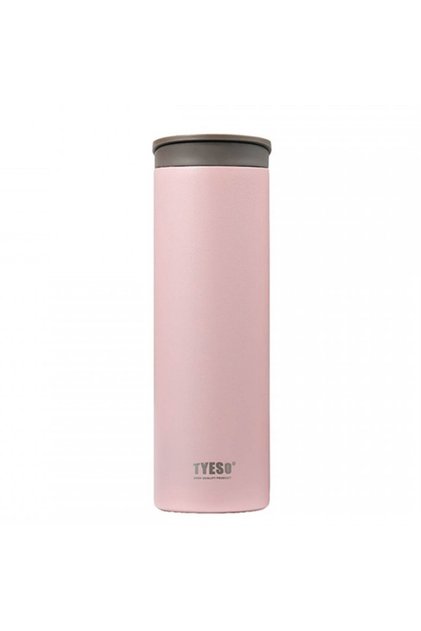 Flat Thermos Vacuum Stainless Steel with Carrying Handle 500 ml Pink