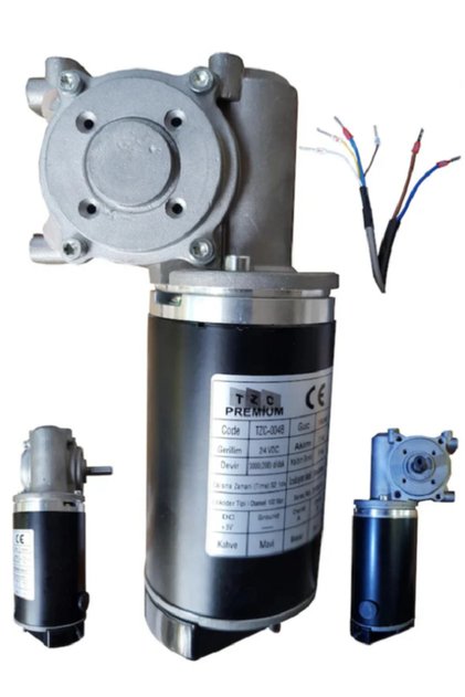 Actuator Asansör Kapı Motoru - Kısa Mil 100w
