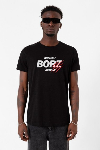 Khamzat Chimaev Borz Claw Black Men's T-shirt