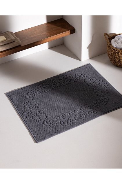 Norice 100% Cotton Foot Towel - Anthracite - 50X70 cm