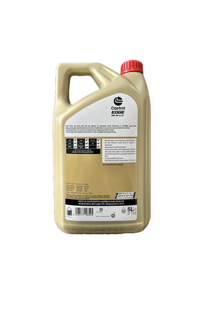 Castrol Edge 0W-20 LL 5 Litre Motor Yağı ( Üretim Yılı: 2025