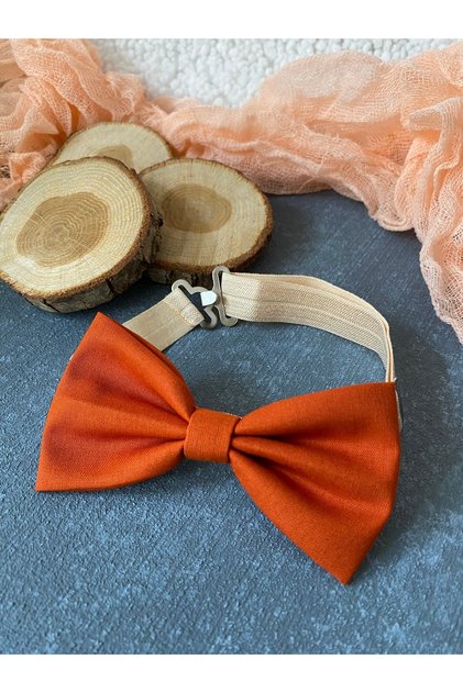 Brick Color Children's Bow Tie