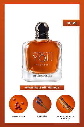 Emporio Armani Stronger With You Intensely Edp 100 ml Erkek Parfüm