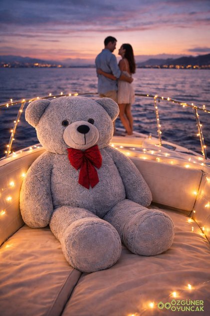 Special Romantic Surprise for Lovers - Giant Size 200160 Plush Teddy Bear