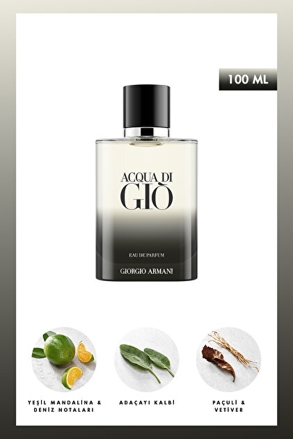 Giorgio Armani Acqua Di Gio EDP 100 ml Erkek Parfüm 3614273954341