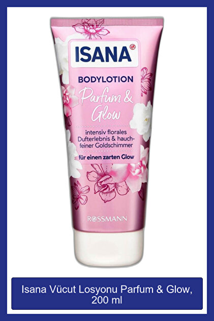 ISANA Vcut Losyonu Parfum & Glow, 200 ml