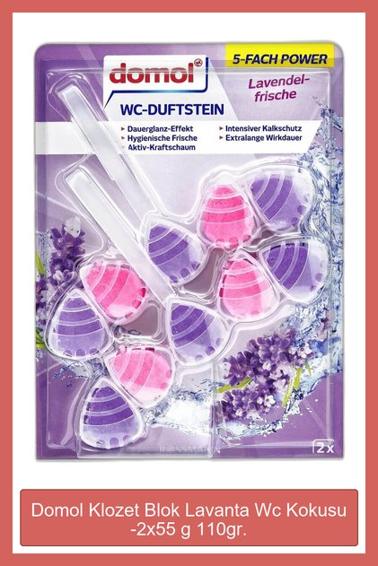 Klozet Blok Lavanta Wc Kokusu -2x55 g 110gr.