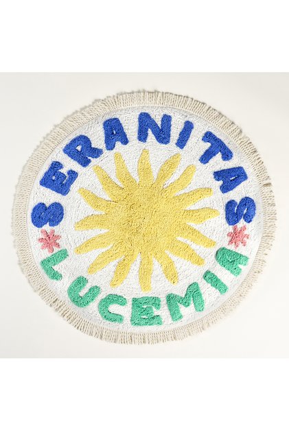 Punjab Sarı - Krem Banyo Paspası 70 Cm