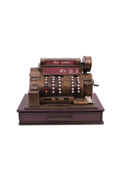 30 cm Metal Vintage Decorative American Cash Register