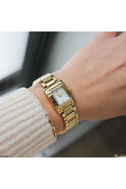 F88308B Women's Wristwatch with Steel Strap