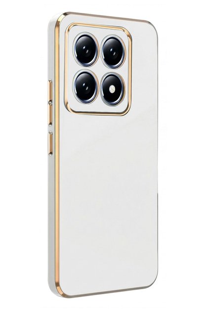 Mi 14t / Mi 14t Pro Case with Edge Detail Soft Glossy Silicone