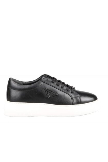 Pantofi sport negri premium cu șireturi, confortabili, pentru bărbați