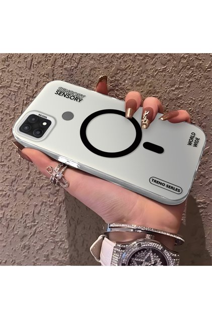 Oppo A15/A15S Compatible High Quality Plain Case, Silicone Shockproof Fashion