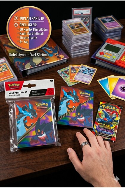 TOYFEST Pokemon Orjinal Lisanslı TCG Mega Evolution Phantasmal