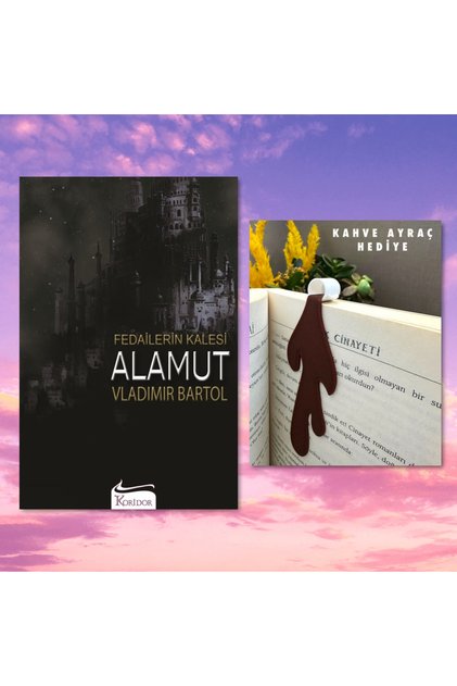 FEDAİLERİN KALESİ ALAMUT / Paperback / Paged Brown Figure Bookmark Gift