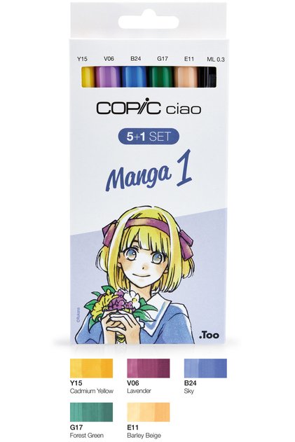 CIAO 5+1 SET MANGA 1, 6 PCS