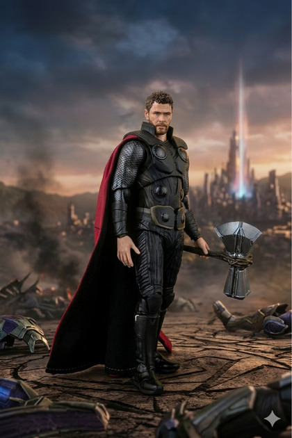 Wonderful Life Avengers Infinity War Thor SHF Action Figür 18 Cm