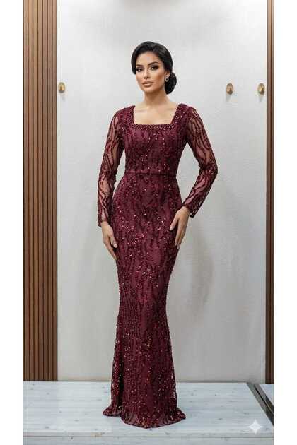 green emerald velvet dress Ellie Wilde EW34006
