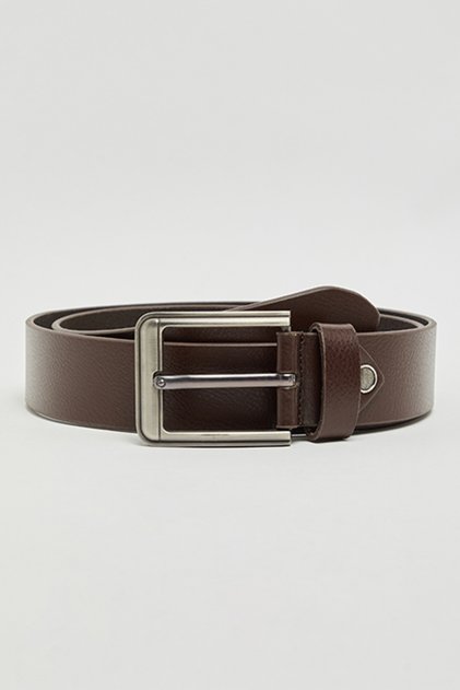 2 Pack Solid Buckle Belts