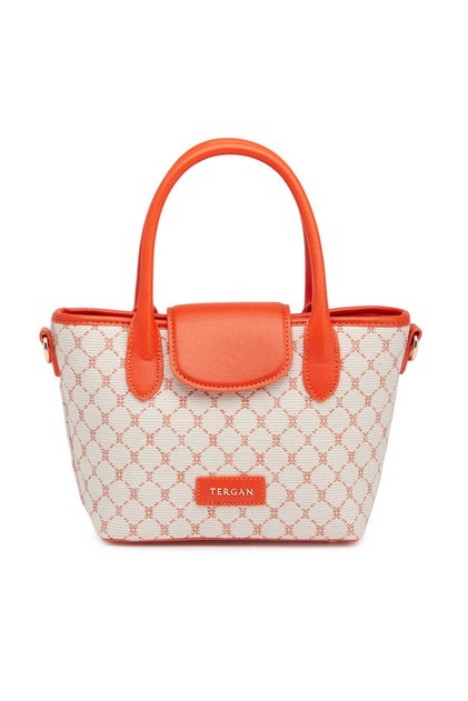 Cream Textile Women's Shoulder Bag - S26Y1Twc0723-V6D