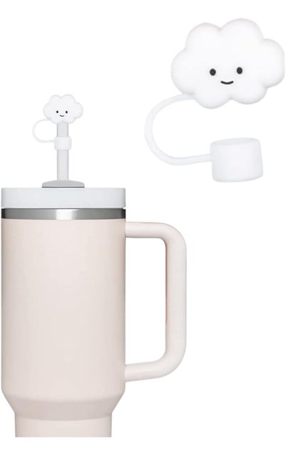 Cloud-Shaped Straw Head Compatible with All Brands and Models