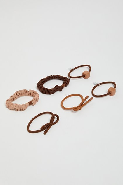 6 Pack Ponytail Hairbands