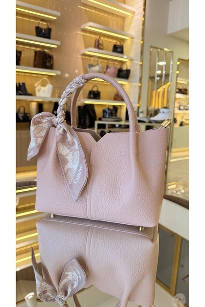 Duygu Bag Imported Soft Leather Long Strap Women's Bag