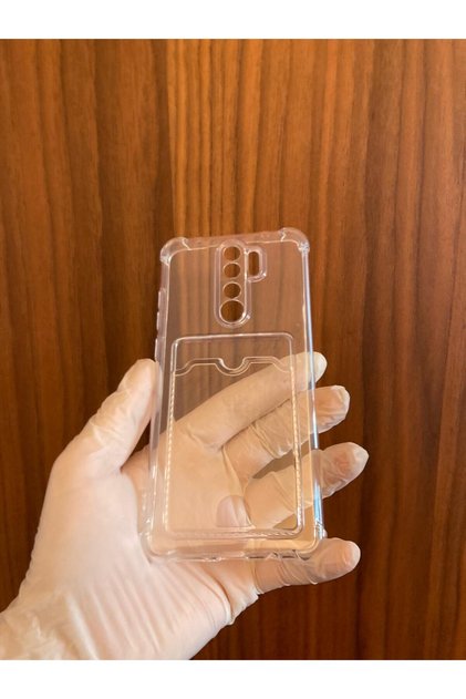 Xiaomi Redmi Note 8 Pro Silicone Phone Case with Card Holder