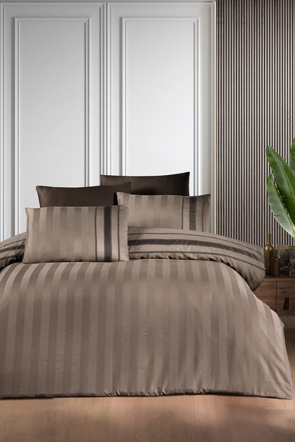 Artwel 100% Cotton 200 Tc (80 Thread) Deluxe Satin Single Duvet Cover Set