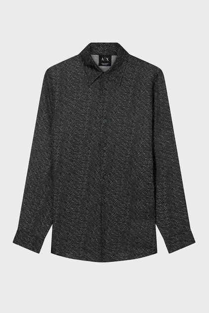 Logo Regular Fit Long Sleeve Shirt Men's Shirt Xm002280 Af13235 Fc304