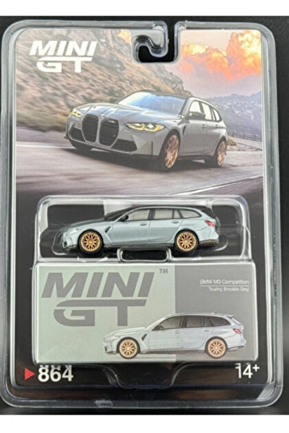 mini gt 1/64 BMW M3 Competition Touring Brooklyn Grey - Fiyatı