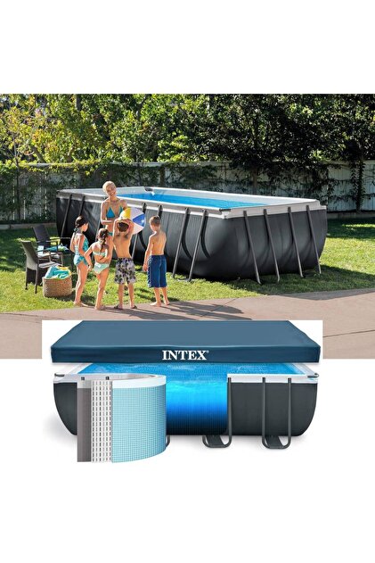 Intex 26356 Ultra XTR Prefabrik Havuz 5.5 Metre 1 Saatte Hazır