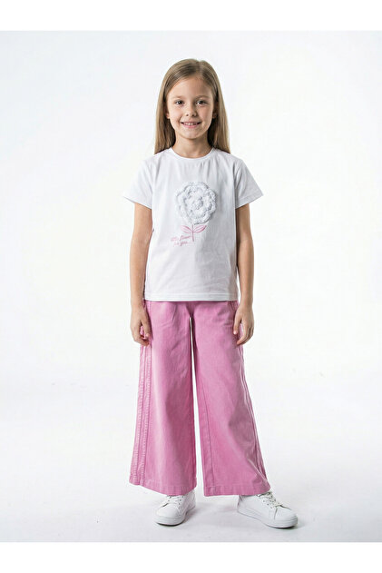 Nk Kids Girl's Top and Bottom 2-Piece Combination Set 4-8 Years