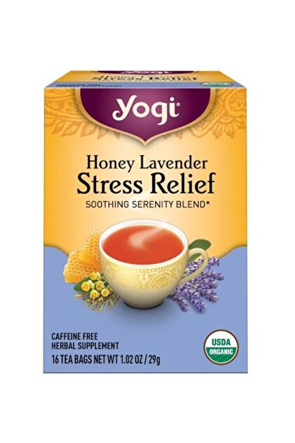 Organic Stress Relief Honey Lavender