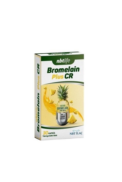 NbtLife Bromelain Plus CR 30 Kapsül
