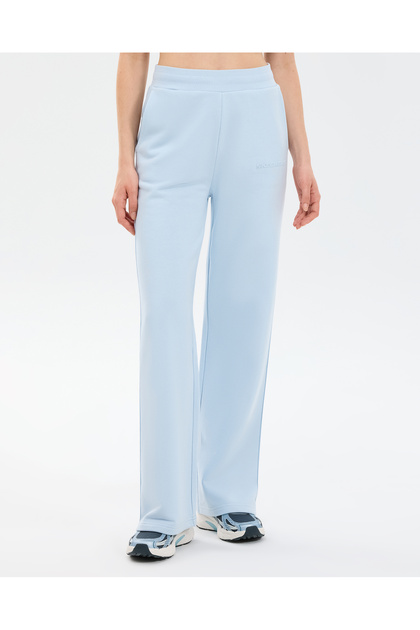 W essential wide leg sweatpant women's blue sweatpants s2610152-0721