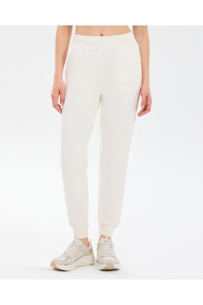 W Essential Jogger Sweatpant Women's White Sweatpants S2610002-3855