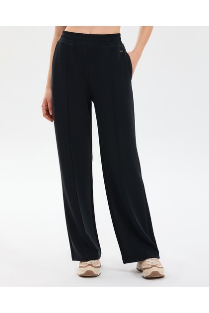 W Soft Touch Regular Sweatpant Kadın Siyah Eşofman Altı S2610035-3817