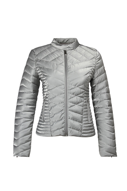 Normal Gri Kadın Ceket NEW VONA JACKET - POLYAMIDE LEATHER