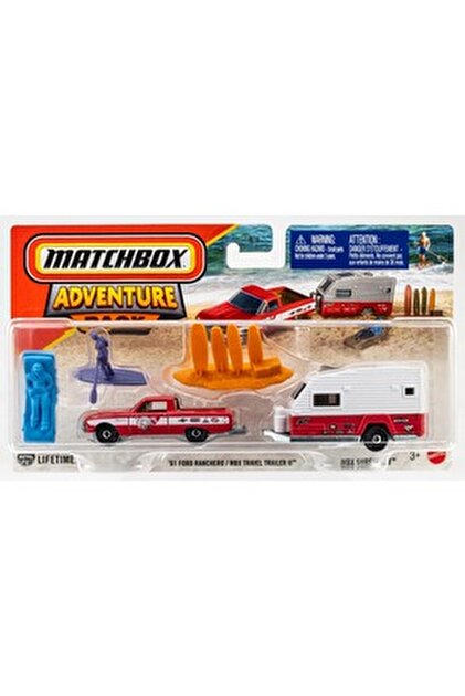 MATCHBOX No.23 バークレー キャバリア キャラバン 美品 HOT WHEELS 2025 Matchbox Adventure Pack MBX Surfing II | '61 Ford