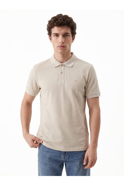Erkek Regular Fit T-shirt LF2035136 STONE
